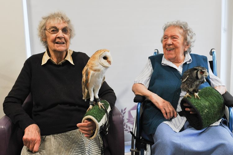 Newbury care home residents take birdwatch weekend to the ‘nest level’